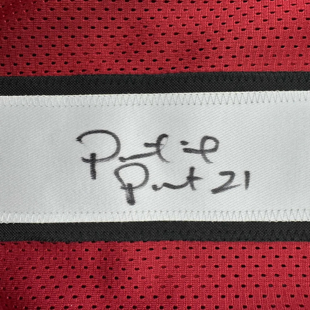 Autographed Patrick Peterson Arizona red football jersey with JSA COA