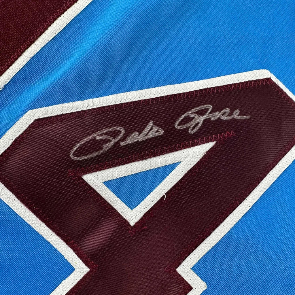 Autographed Pete Rose Philadelphia Retro Blue Baseball Jersey JSA COA | Authenticated Signed Sports Jersey | vintageantiquesgifts.com
