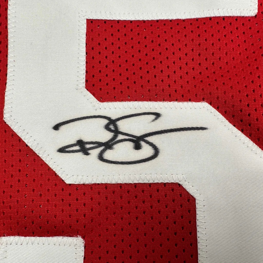 Autographed Ralph Sampson Houston Red Basketball Jersey JSA COA | Authenticated Signed Sports Jersey | vintageantiquesgifts.com