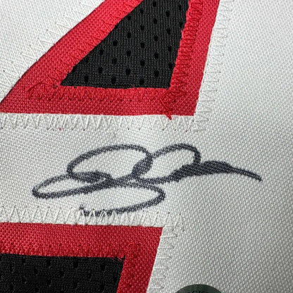 Autographed Ray Allen Miami Heat custom jersey with black mesh, Beckett COA
