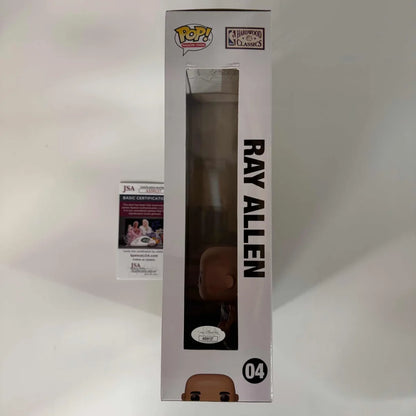 Autographed Ray Allen Seattle Supersonics Basketball SLAM Magazine Cover Funko Pop #04 Figurine JSA COA | Authenticated Signed Sports Collectible | vintageantiquesgifts.com