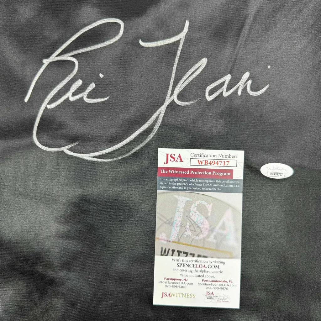 Autographed Ric Flair Nature Boy Black WWE Replica Wrestling Robe JSA COA #2 | Certified Authentic Signed Memorabilia | vintageantiquesgifts.com