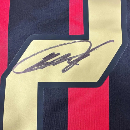 Autographed Ricardo Kaka AC Milan Black/Red Soccer Futbol Jersey Beckett BAS COA | Authenticated Signed Sports Jersey | vintageantiquesgifts.com