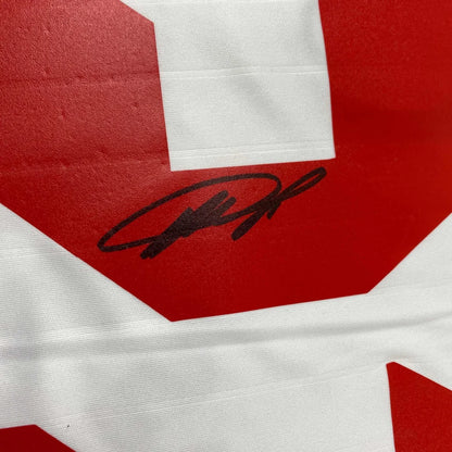 Autographed Ricardo Kaka AC Milan White Soccer Futbol Jersey Beckett BAS COA | Authenticated Signed Sports Jersey | vintageantiquesgifts.com