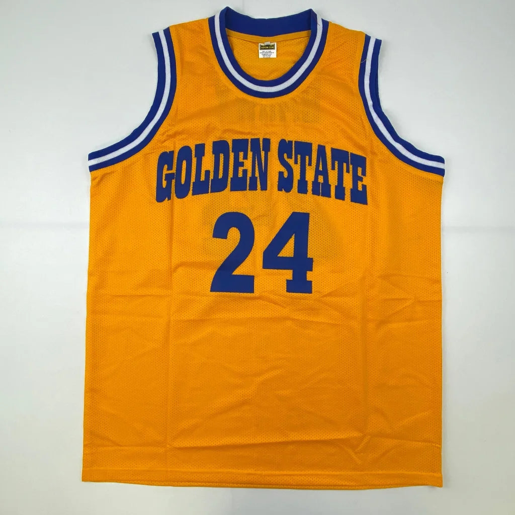 Golden State Warriors basketball jersey from Authentic BARRY 24 professional sports league