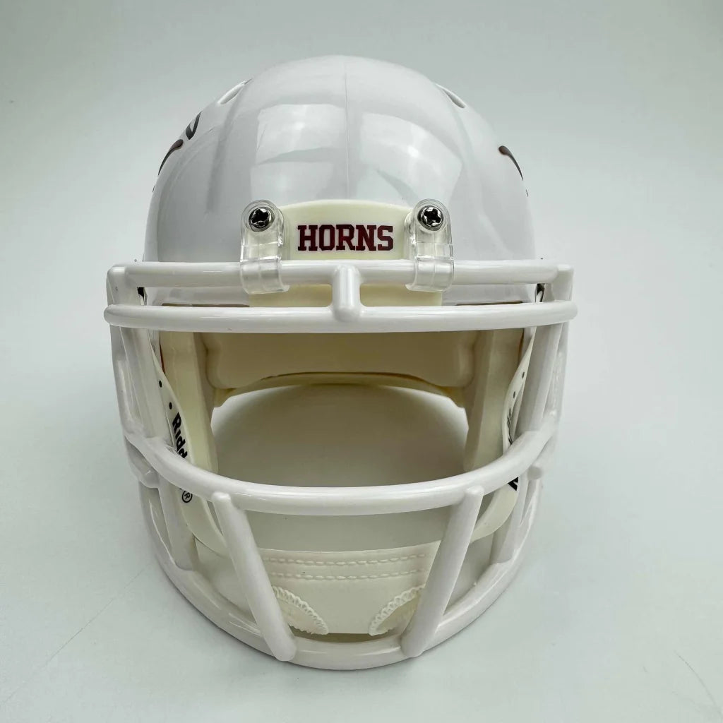 Autographed Ricky Williams Texas Longhorns mini football helmet