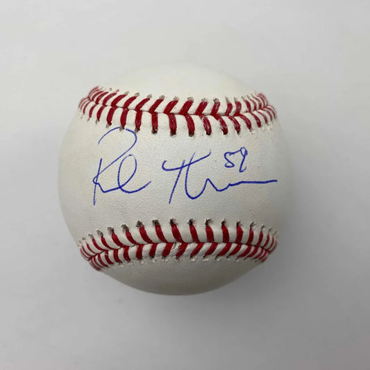 Autographed Rob Thomson Philly Rawlings Official Major League Baseball ROML Beckett BAS COA | Hall of Fame Sports Memorabilia | vintageantiquesgifts.com