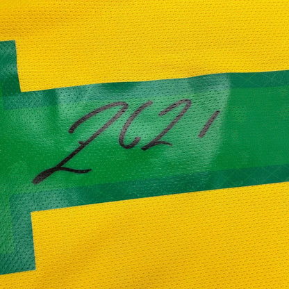 Autographed Rodrygo Silva de Goes Brazil Yellow Soccer World Cup Jersey Beckett BAS COA | Authenticated Signed Sports Jersey | vintageantiquesgifts.com