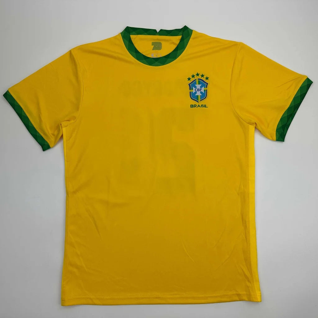 Autographed Rodrygo Silva de Goes Brazil Yellow Soccer World Cup Jersey Beckett BAS COA | Authenticated Signed Sports Jersey | vintageantiquesgifts.com