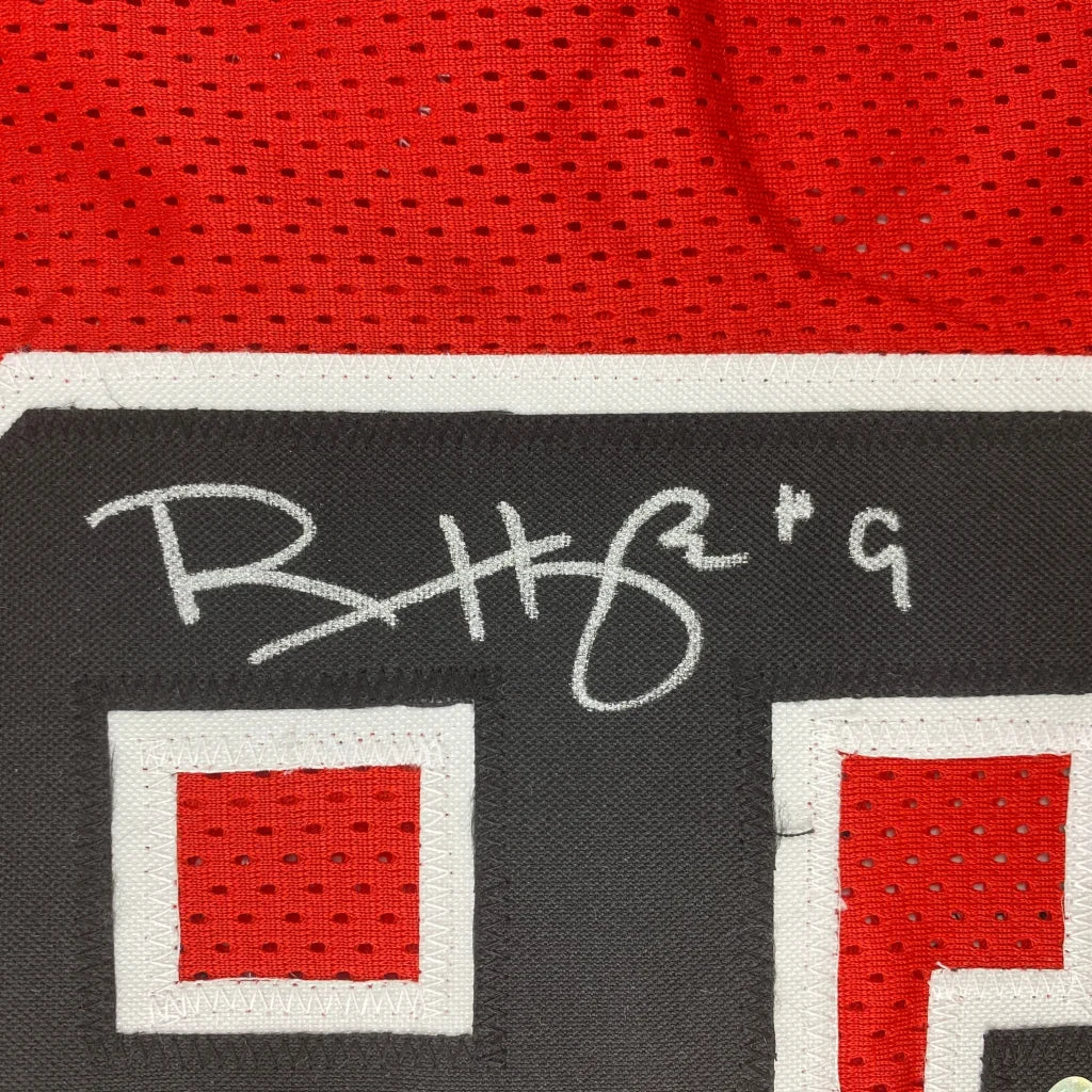 Autographed Ron Harper Chicago Red Basketball Jersey PSA/DNA COA | Authenticated Signed Sports Jersey | vintageantiquesgifts.com