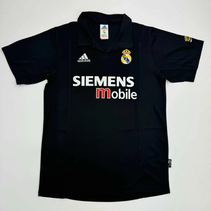 Autographed Ronaldo Nazario Real Madrid Black Soccer Jersey Beckett BAS COA | Authenticated Signed Sports Jersey | vintageantiquesgifts.com