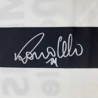 Autographed Ronaldo Nazario Real Madrid White Soccer Jersey Beckett BAS COA | Authenticated Signed Sports Jersey | vintageantiquesgifts.com