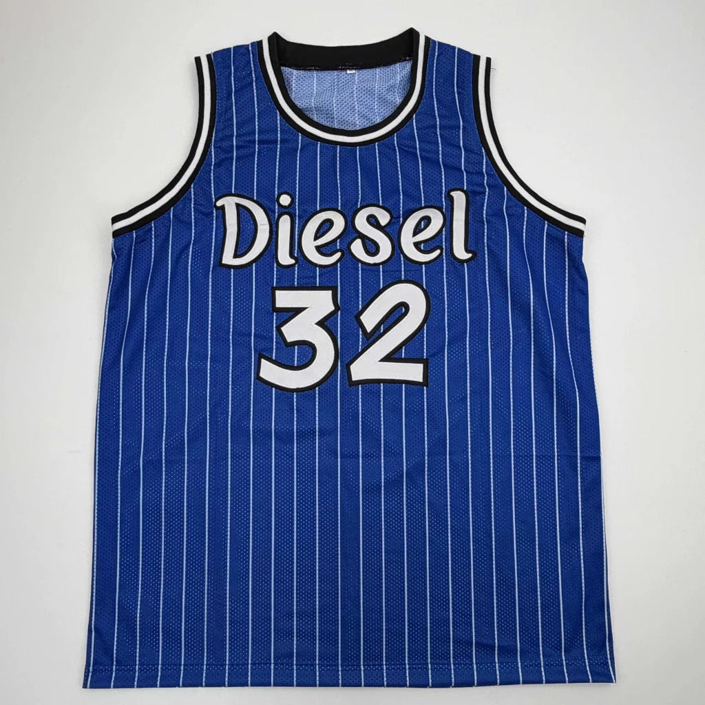 Autographed Shaquille Shaq O'Neal Orlando Blue Pinstripe Basketball Jersey PSA/DNA COA | Authenticated Signed Sports Jersey | vintageantiquesgifts.com
