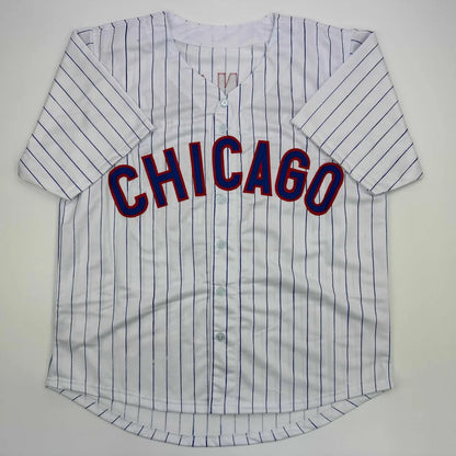 Autographed Shota Imanaga Chicago Pinstripe Baseball Jersey Beckett BAS COA | Authenticated Signed Sports Jersey | vintageantiquesgifts.com