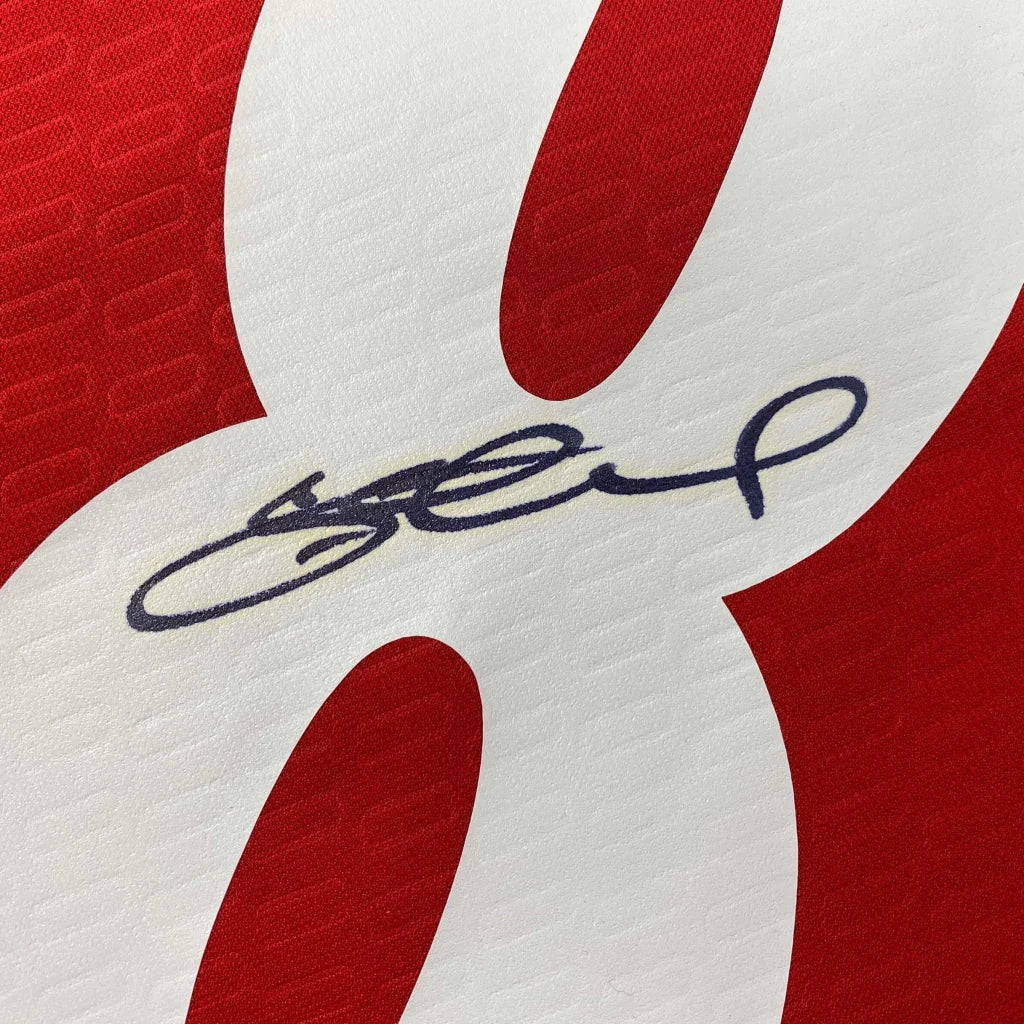 Autographed Steven Gerrard Liverpool Red Soccer Jersey Beckett BAS COA | Authenticated Signed Sports Jersey | vintageantiquesgifts.com