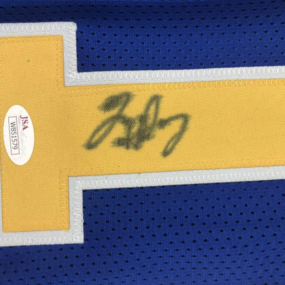 Autographed Tim Hardaway Golden State Blue Basketball Jersey JSA COA | Authenticated Signed Sports Jersey | vintageantiquesgifts.com