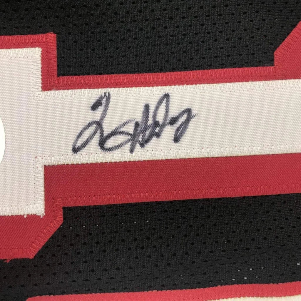 Autographed Tim Hardaway Miami black custom jersey with JSA COA