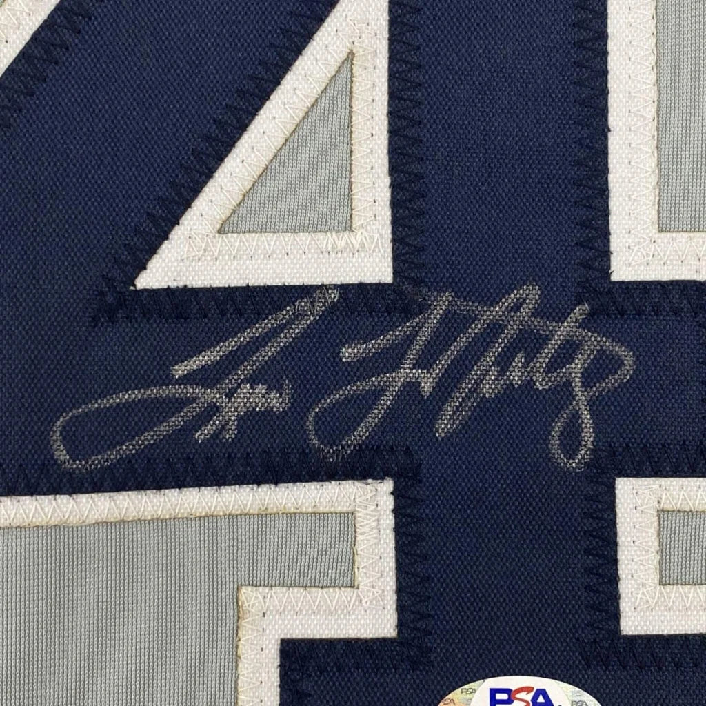 Autographed MARTINEZ 24 Custom Jersey for professional sports league fans