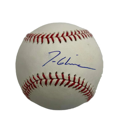 Autographed Tom Glavine Rawlings ROML baseball with JSA COA
