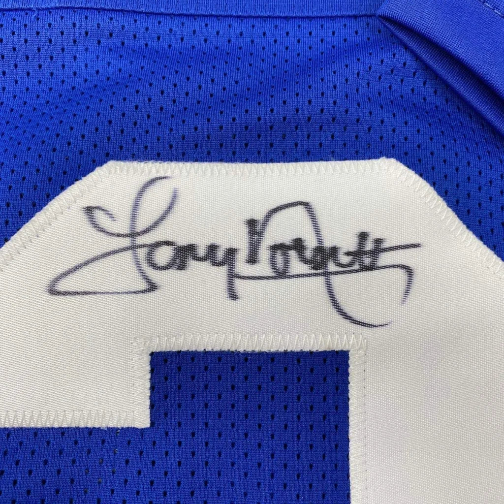 Autographed Tony Dorsett Dallas Retro Blue Football Jersey JSA COA | Authenticated Signed Sports Jersey | vintageantiquesgifts.com