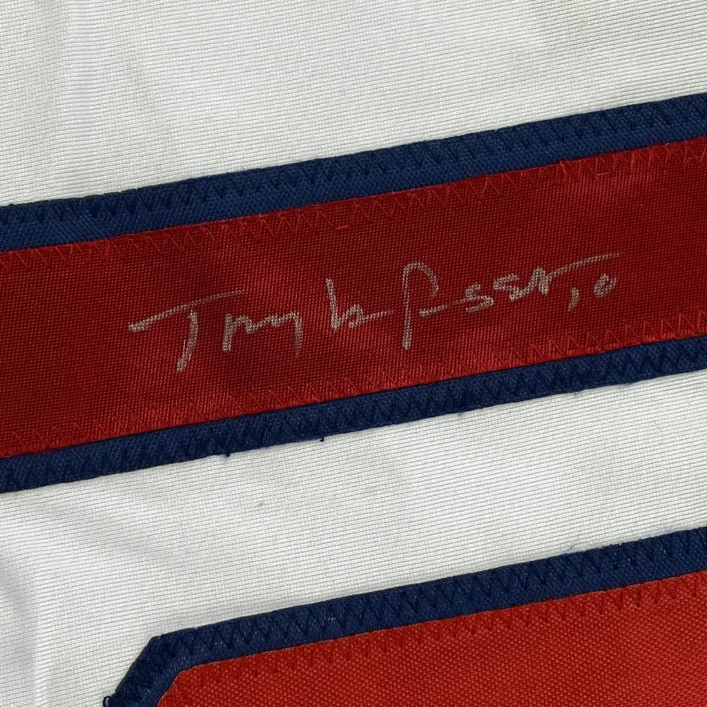 Autographed Tony La Russa St. Louis White Baseball Jersey JSA COA | Authenticated Signed Sports Jersey | vintageantiquesgifts.com