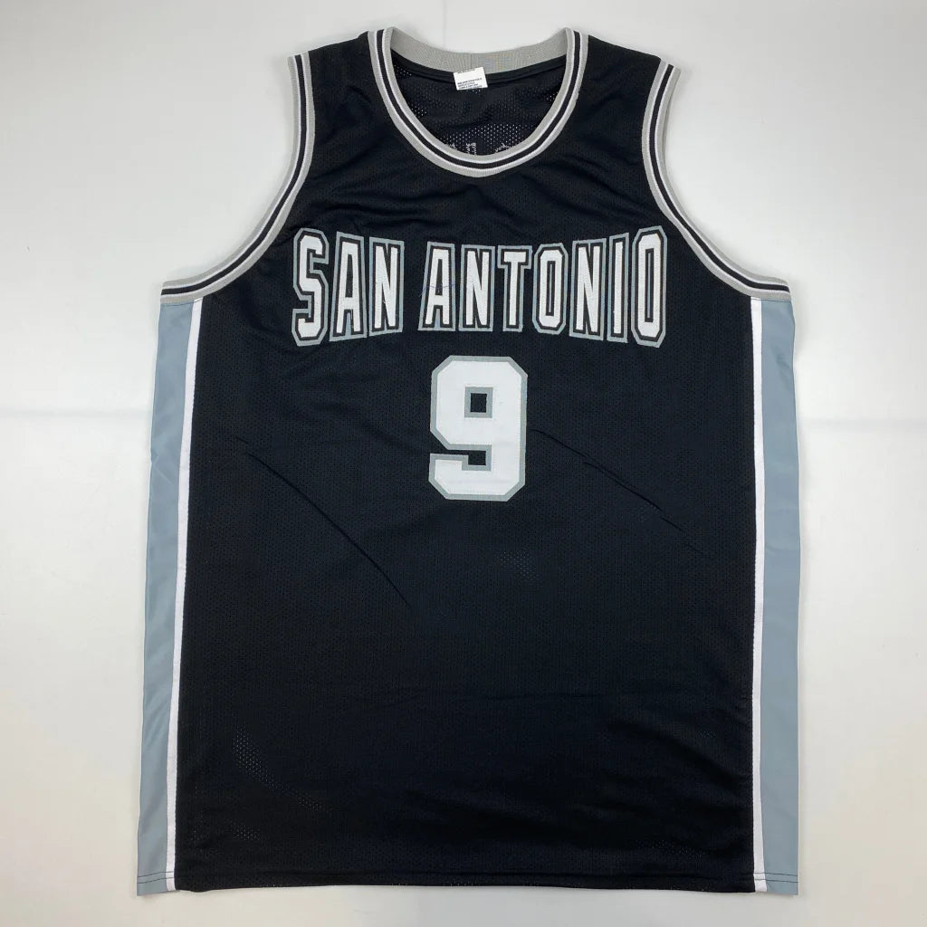 Autographed Tony Parker San Antonio Black Basketball Jersey JSA COA | Authenticated Signed Sports Jersey | vintageantiquesgifts.com