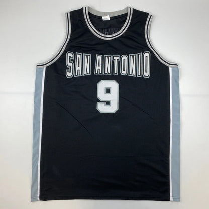 Autographed Tony Parker San Antonio Black Basketball Jersey JSA COA | Authenticated Signed Sports Jersey | vintageantiquesgifts.com