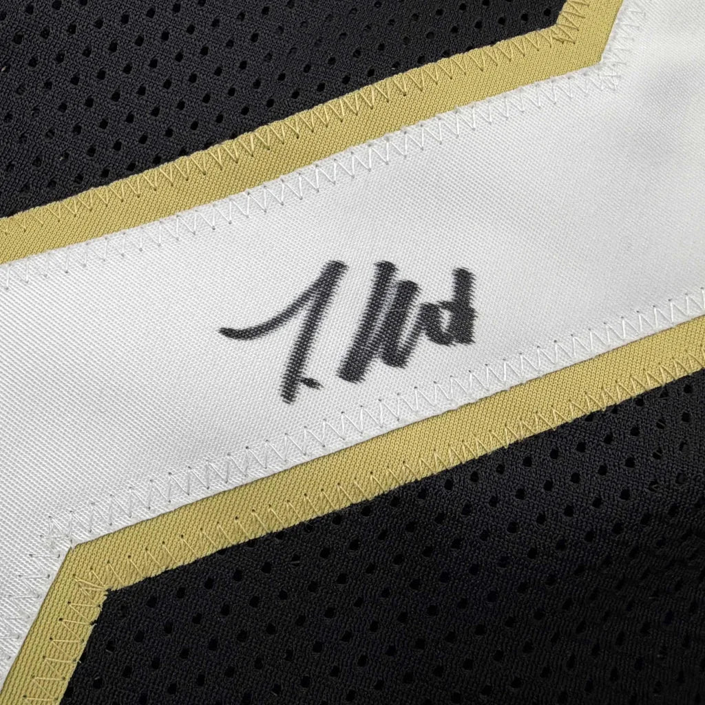 Autographed Travis Hunter Colorado Black College Football Jersey Beckett BAS COA | Authenticated Signed Sports Jersey | vintageantiquesgifts.com