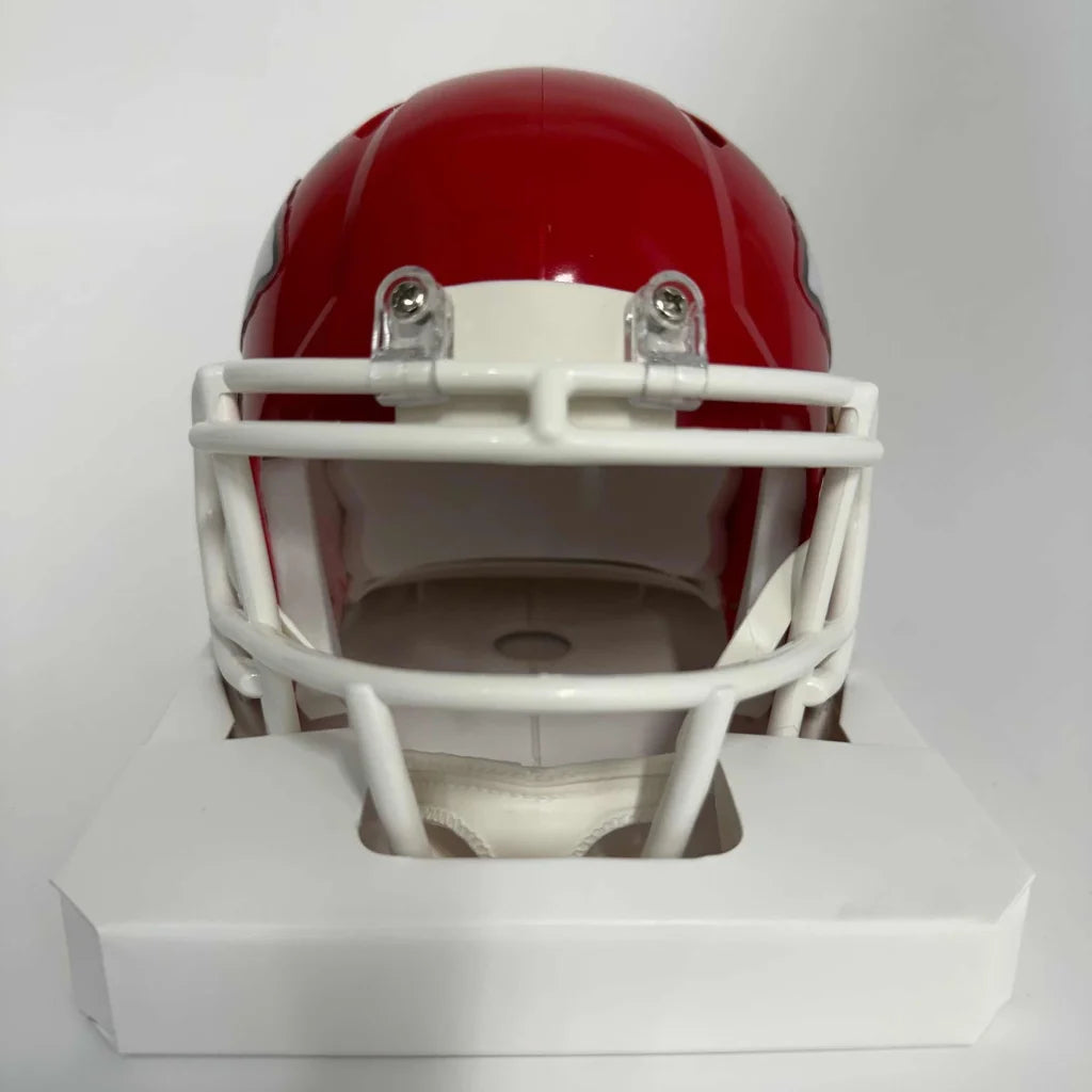 Autographed Trent McDuffie Kansas City Chiefs Red Mini Football Helmet Beckett BAS COA | Authenticated Signed Sports Collectible | vintageantiquesgifts.com
