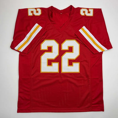 Autographed Trent McDuffie Kansas City Red Football Jersey JSA COA | Authenticated Signed Sports Jersey | vintageantiquesgifts.com