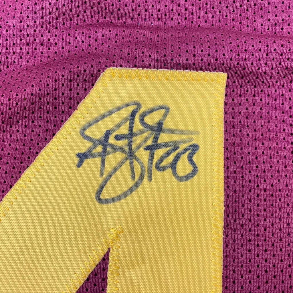 Autographed Troy Polamalu USC Southen Cal Maroon College Football Jersey Beckett BAS COA | Authenticated Signed Sports Jersey | vintageantiquesgifts.com
