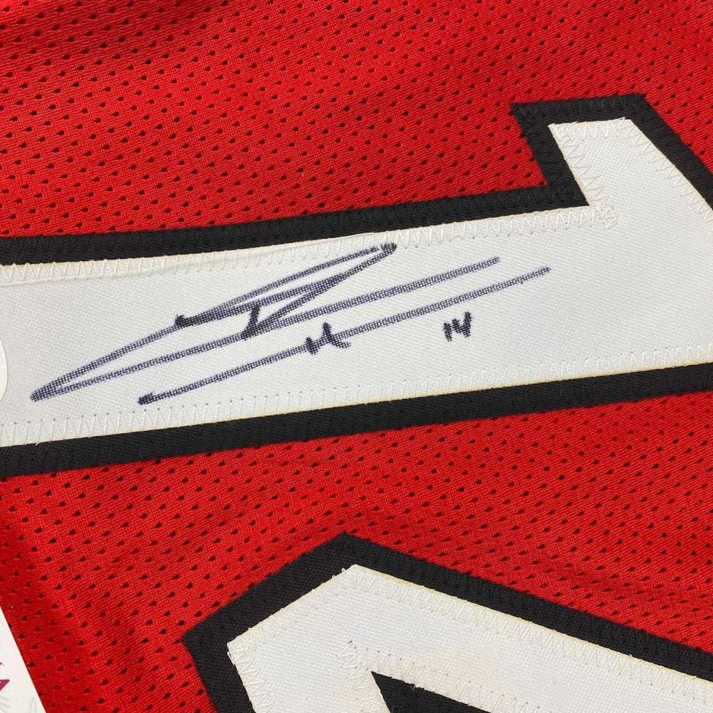 Autographed Tyler Herro Miami Red Basketball Jersey JSA COA | Authenticated Signed Sports Jersey | vintageantiquesgifts.com