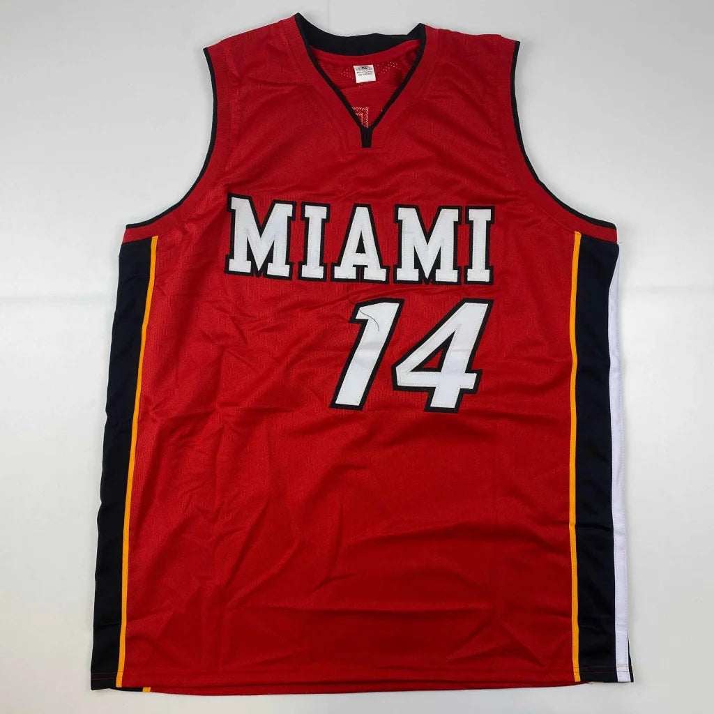 Autographed Tyler Herro Miami Red Basketball Jersey JSA COA | Authenticated Signed Sports Jersey | vintageantiquesgifts.com
