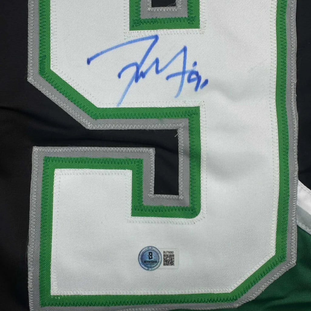 Autographed Tyler Seguin Dallas Black Hockey Jersey Beckett BAS COA | Authenticated Signed Sports Jersey | vintageantiquesgifts.com