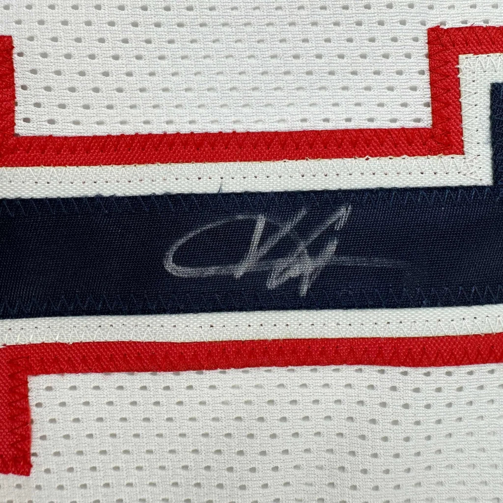 Autographed Vince Carter New Jersey NJ White Basketball Jersey PSA/DNA COA | Authenticated Signed Sports Jersey | vintageantiquesgifts.com