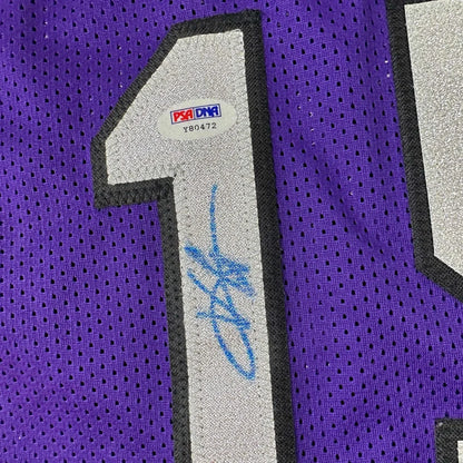 Vince Carter Toronto custom jersey with PSA DNA autograph