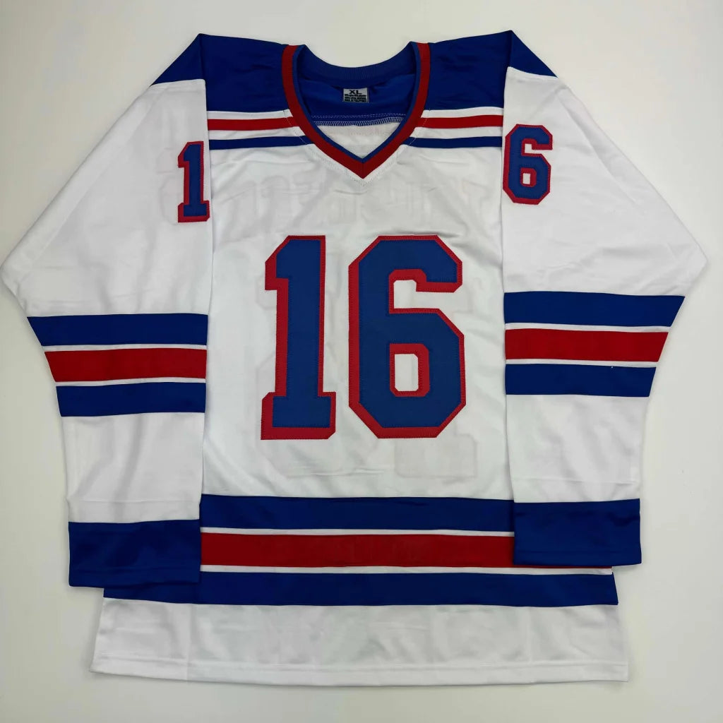 Autographed Vincent Trocheck New York White Hockey Jersey JSA COA | Authenticated Signed Sports Jersey | vintageantiquesgifts.com