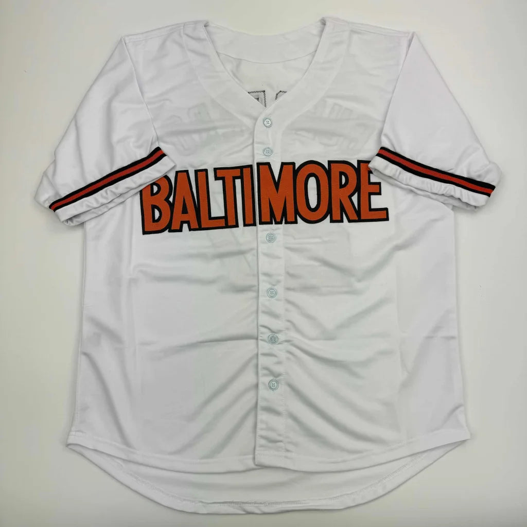 Autographed Vladimir Guerrero Baltimore White Baseball Jersey JSA COA | Authenticated Signed Sports Jersey | vintageantiquesgifts.com