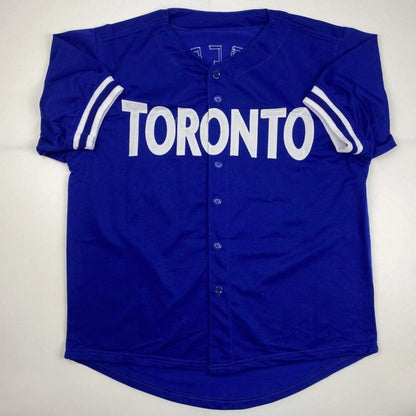 Autographed Vladimir Vlad Guerrero Jr. Toronto Blue Baseball Jersey PSA/DNA COA | Authenticated Signed Sports Jersey | vintageantiquesgifts.com