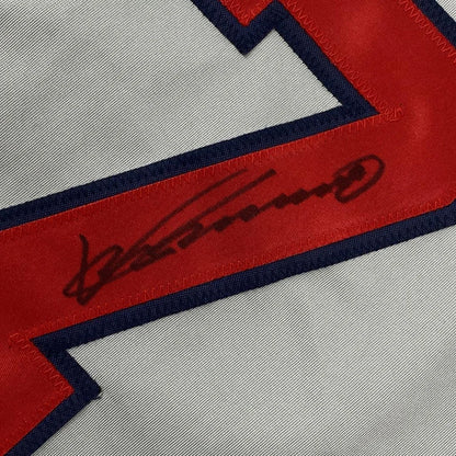 Autographed Vladimir Vlad Guerrero Los Angeles LA Anaheim Grey Baseball Jersey JSA COA | Authenticated Signed Sports Jersey | vintageantiquesgifts.com