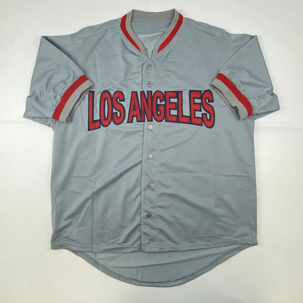 Autographed Vladimir Vlad Guerrero Los Angeles LA Anaheim Grey Baseball Jersey JSA COA | Authenticated Signed Sports Jersey | vintageantiquesgifts.com