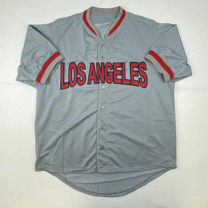 Autographed Vladimir Vlad Guerrero Los Angeles LA Anaheim Grey Baseball Jersey JSA COA | Authenticated Signed Sports Jersey | vintageantiquesgifts.com