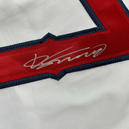 Autographed Vladimir Vlad Guerrero Los Angeles LA Anaheim White Baseball Jersey Beckett BAS COA | Authenticated Signed Sports Jersey | vintageantiquesgifts.com