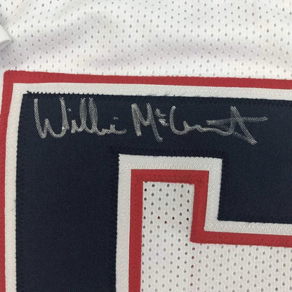 Autographed Willie McGinest professional sports league jersey #55 for sports fans