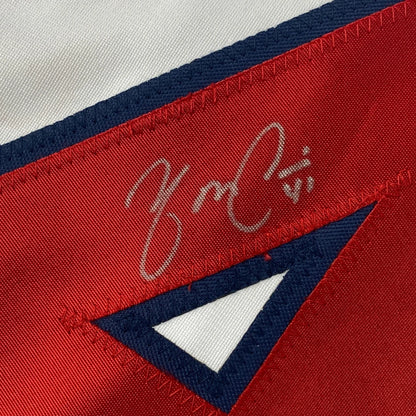 Autographed Yadier Molina St. Louis White Baseball Jersey Beckett BAS COA | Authenticated Signed Sports Jersey | vintageantiquesgifts.com