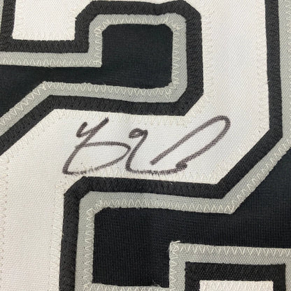 Autographed Yasmani Grandal Chicago Black Baseball Jersey Beckett BAS COA | Authenticated Signed Sports Jersey | vintageantiquesgifts.com