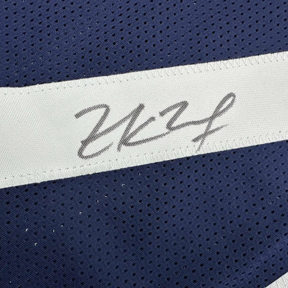 Autographed Zack Martin Dallas Thanksgiving Day Football Jersey Beckett BAS COA | Authenticated Signed Sports Jersey | vintageantiquesgifts.com