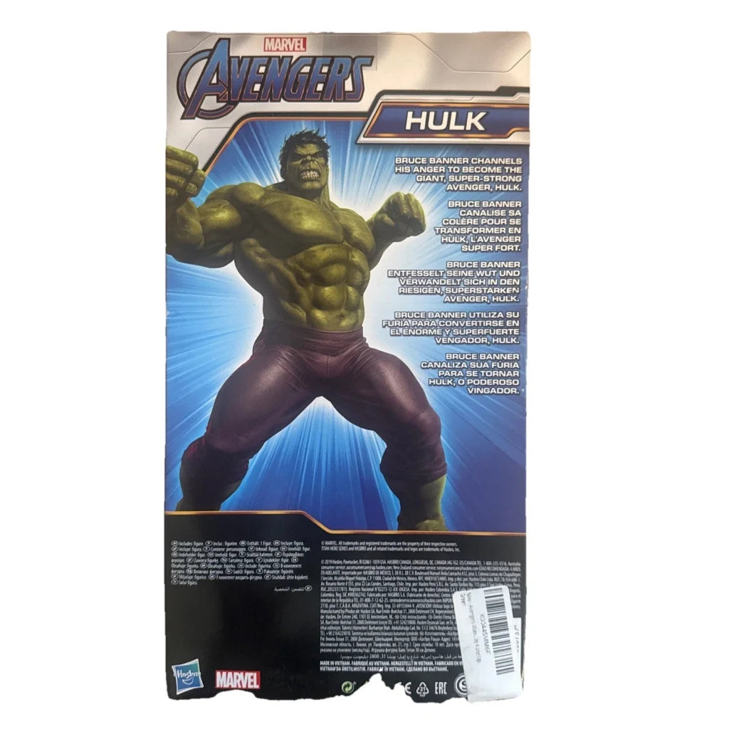 Avengers Titan Hero Series Hulk in purple pants, new in box