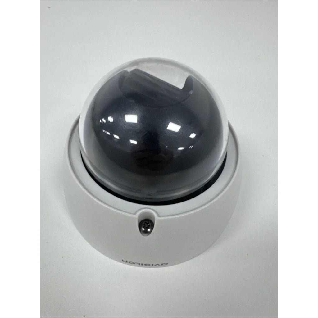 Avigilon 1.0-H3-D1 indoor dome camera with white dome and black lens
