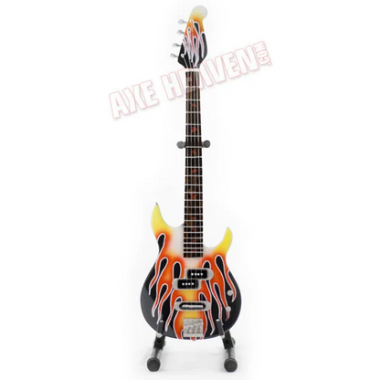 Axe Heaven BB3000MA Yamaha Flame mini bass guitar with flame design
